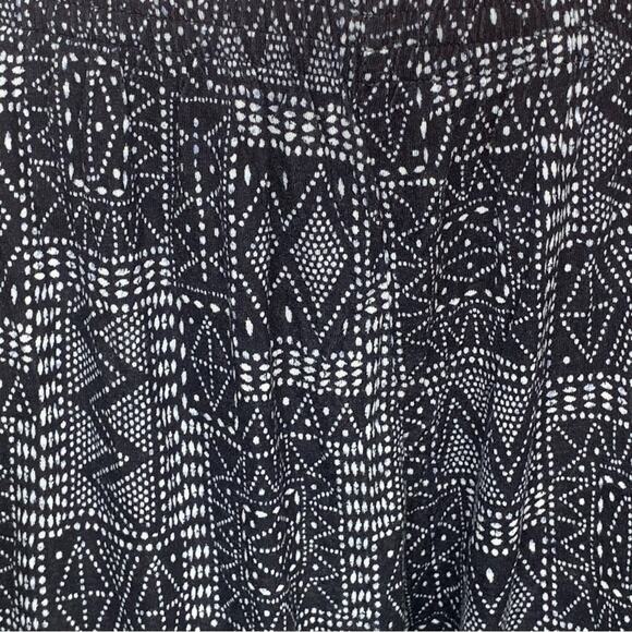 H&M Basic NWOT Flowy Pants Tribal Print Elastic on Waist No Pockets Size… - Picture 7 of 9